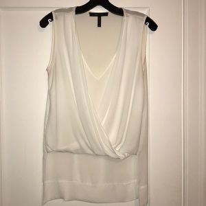 BCBG Antonella wrap front tank